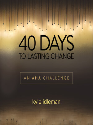 cover image of 40 Days to Lasting Change
